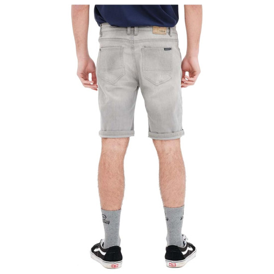 Basehit Ανδρική βερμούδα Men's Stretch Denim Short Pants
